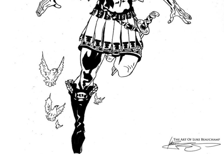 archangel coloring pages