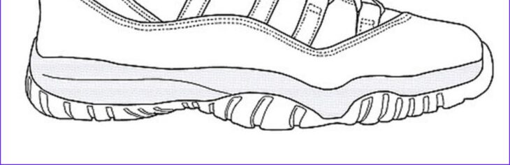 jordan 1 coloring page