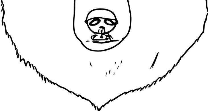 bear face coloring pages
