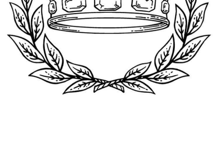 crown coloring pages