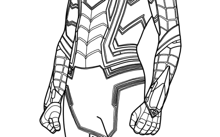 spiderman no way home coloring pages