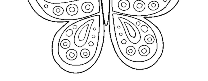 mandala butterfly coloring pages