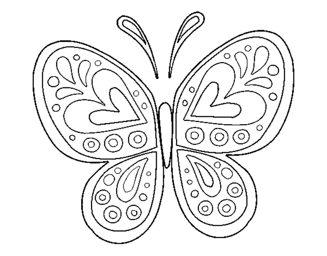 Free Free Butterfly Mandala Coloring Pages, Download Free Free