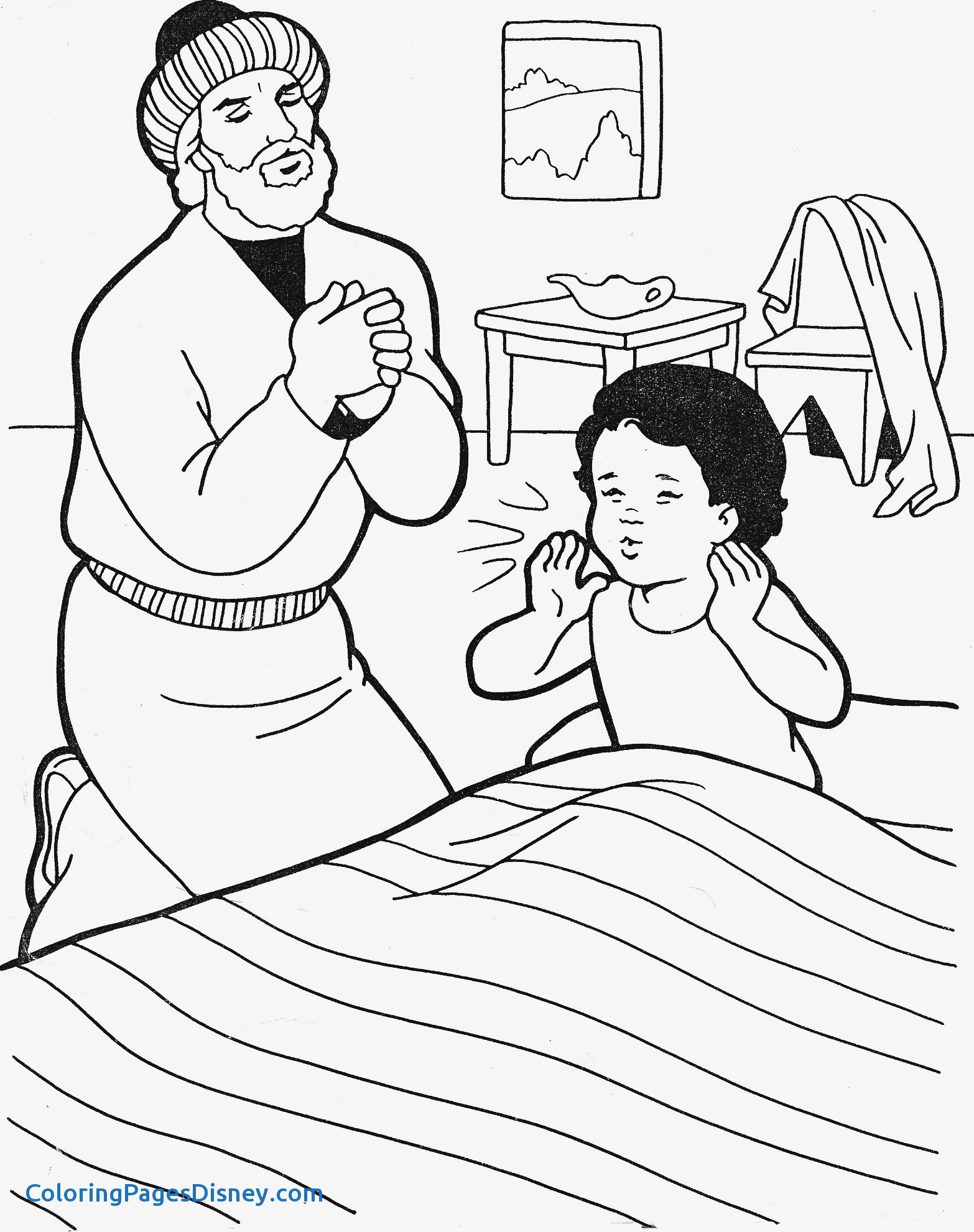 elijah and elisha coloring pages