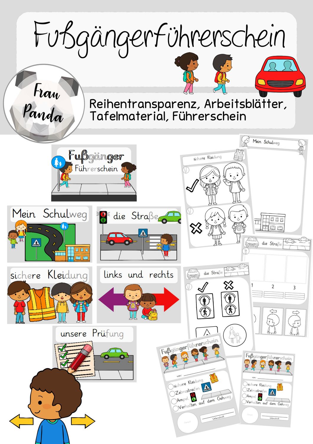 verkehrserziehung kindergarten spiele