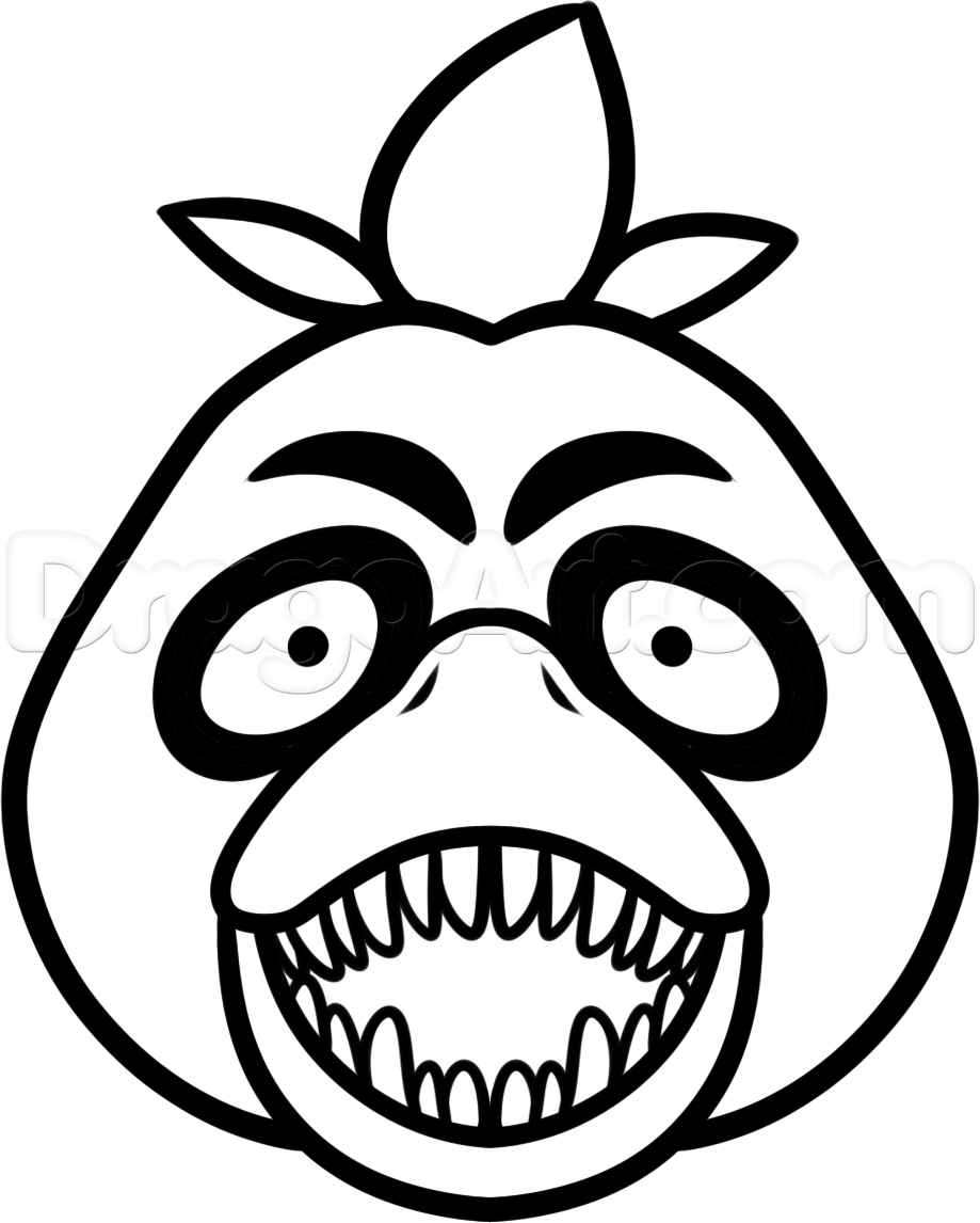 chica fnaf coloring pages