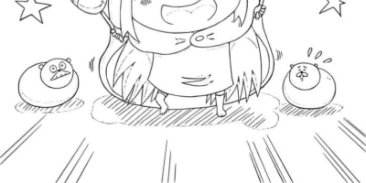umaru chan coloring pages