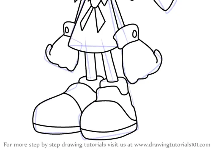 cream the rabbit sonic coloring pages