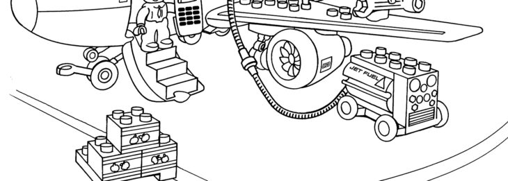 lego blocks coloring pages