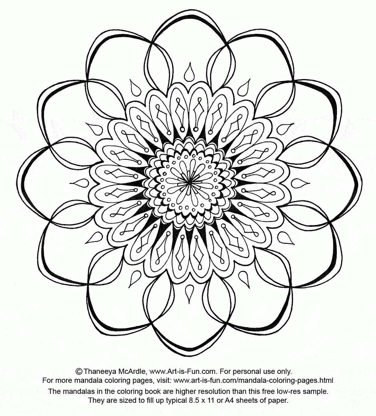 Jeux De Coloriage Mandala - GreatestColoringBook.com