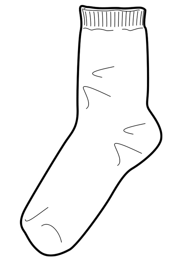 14 Sock Template Printable Images - Dr. Seuss Fox in Socks Template