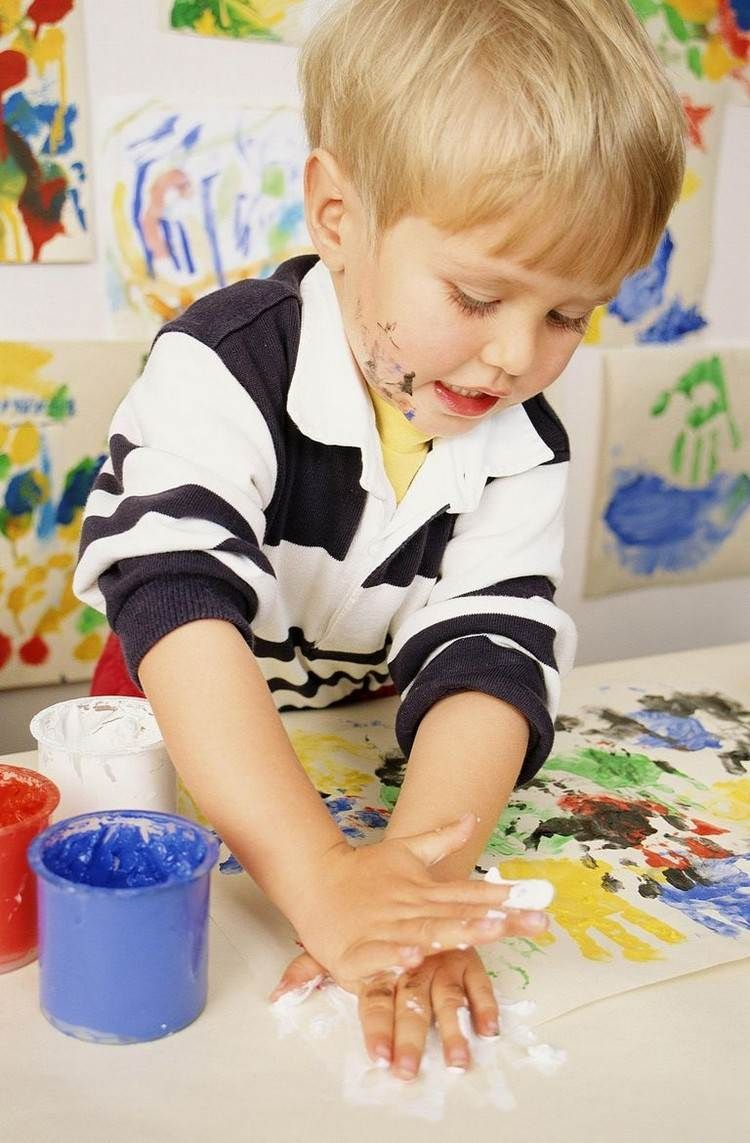 basteln mit 2jahrigen