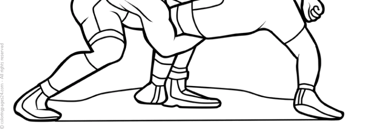 coloring pages wrestling coloring pages wrestling