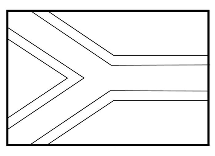 african flags coloring pages