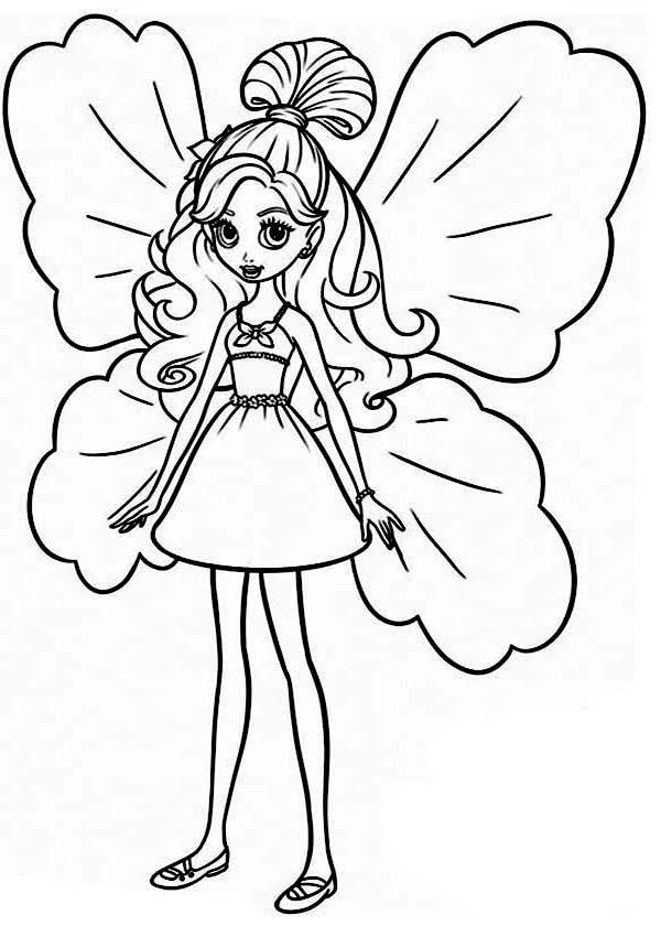 thumbelina coloring pages