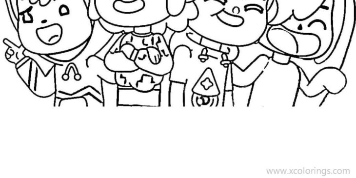 toca boca world coloring pages toca boca world coloring pages