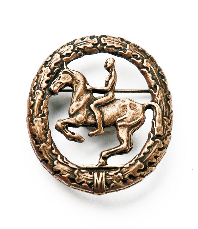 kleines reitabzeichen