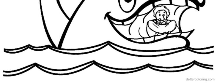 preschool jonah and the whale coloring page preschool jonah and the whale coloring page