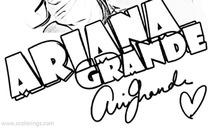 ariana grande coloring page 7 rings ariana grande coloring page 7 rings