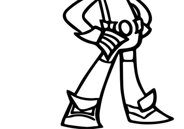 red titan coloring pages