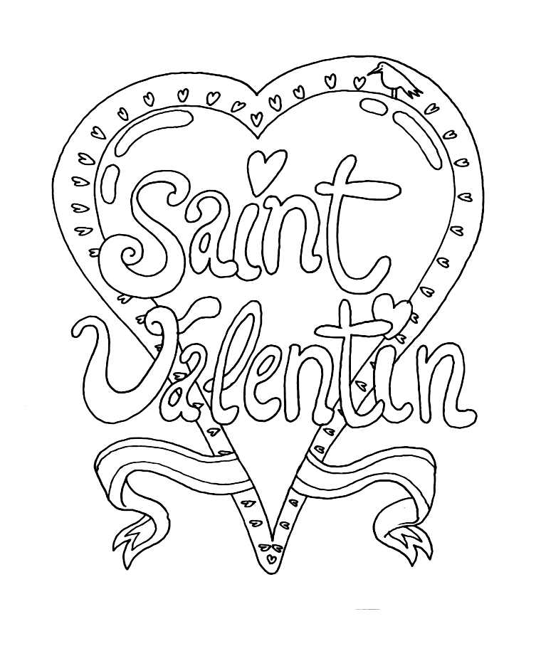 coloriage parn numero st valentin imperial