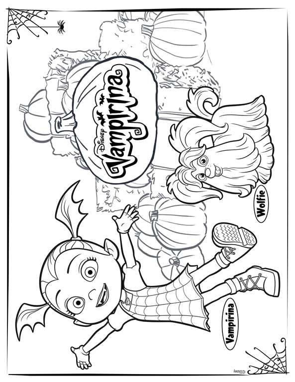 download dessin a imprimer vampirina images