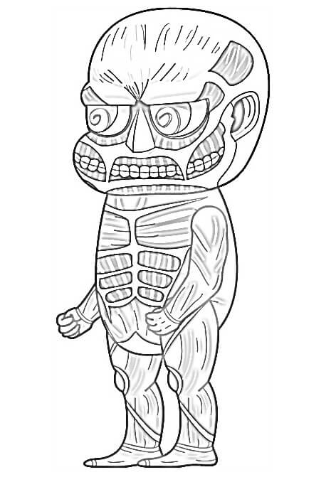 colossal titan coloring pages