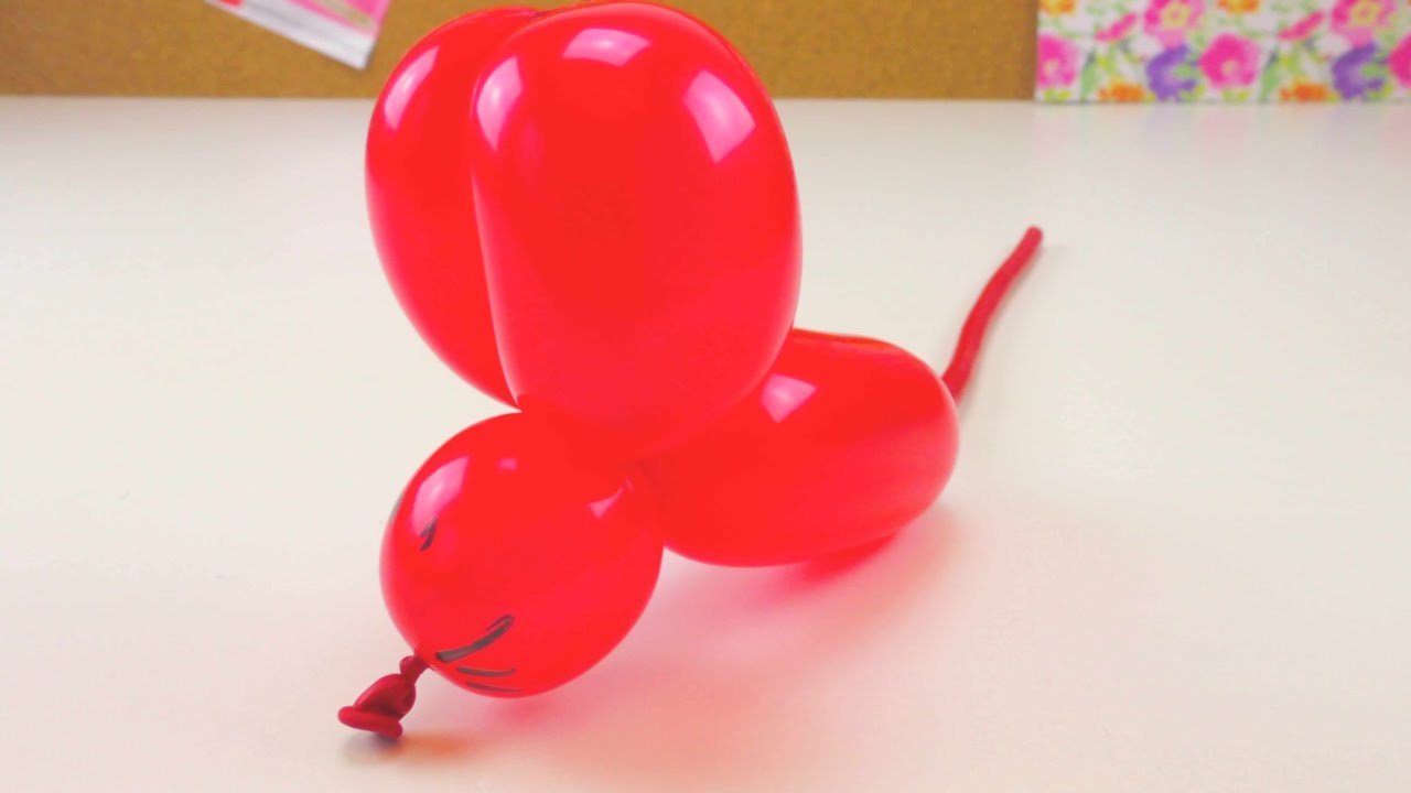 tiere aus luftballons
