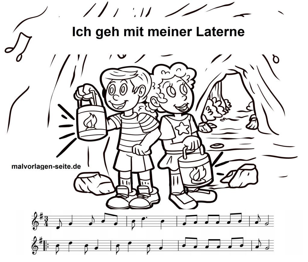 ich geh mit meiner laterne text