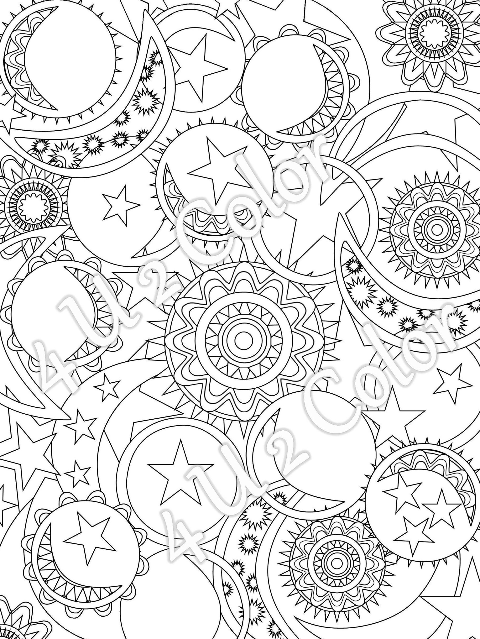 tropical coloring pages for adults