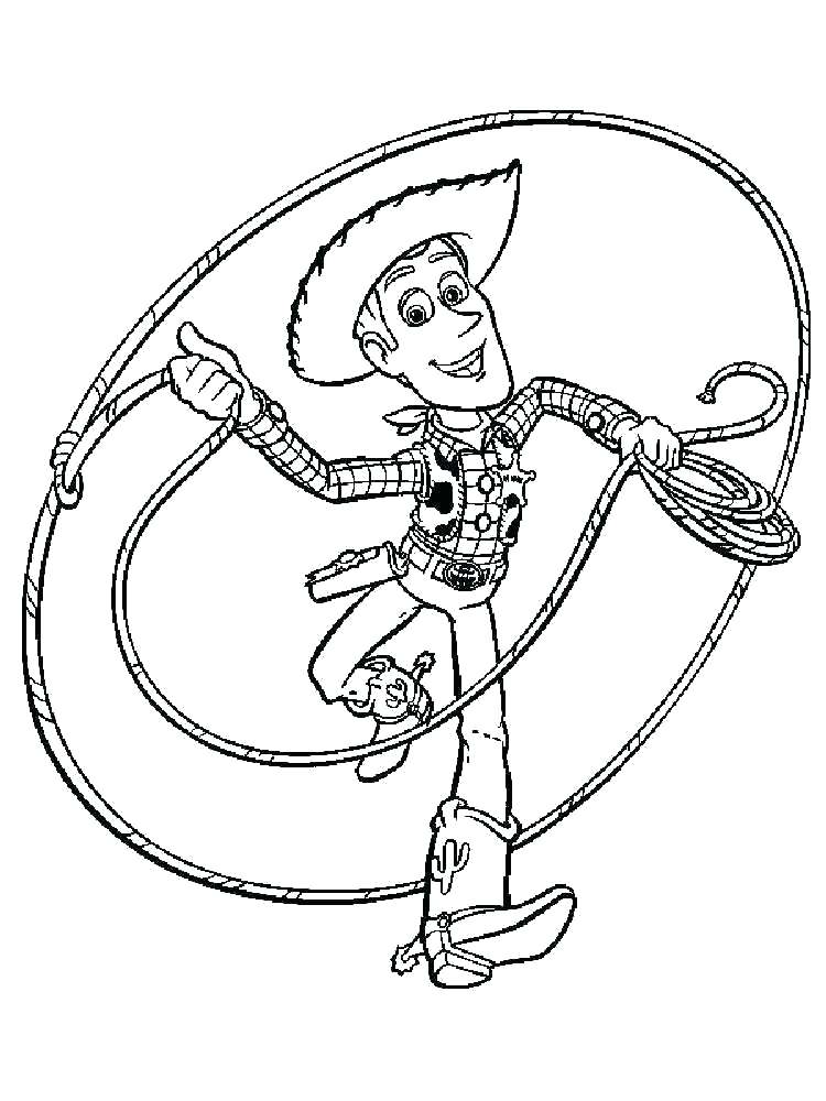 woody coloring page