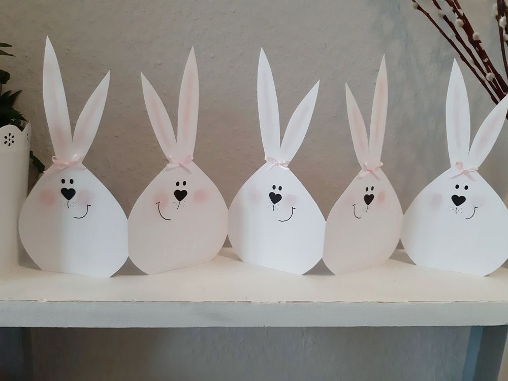 hase aus waschlappen basteln