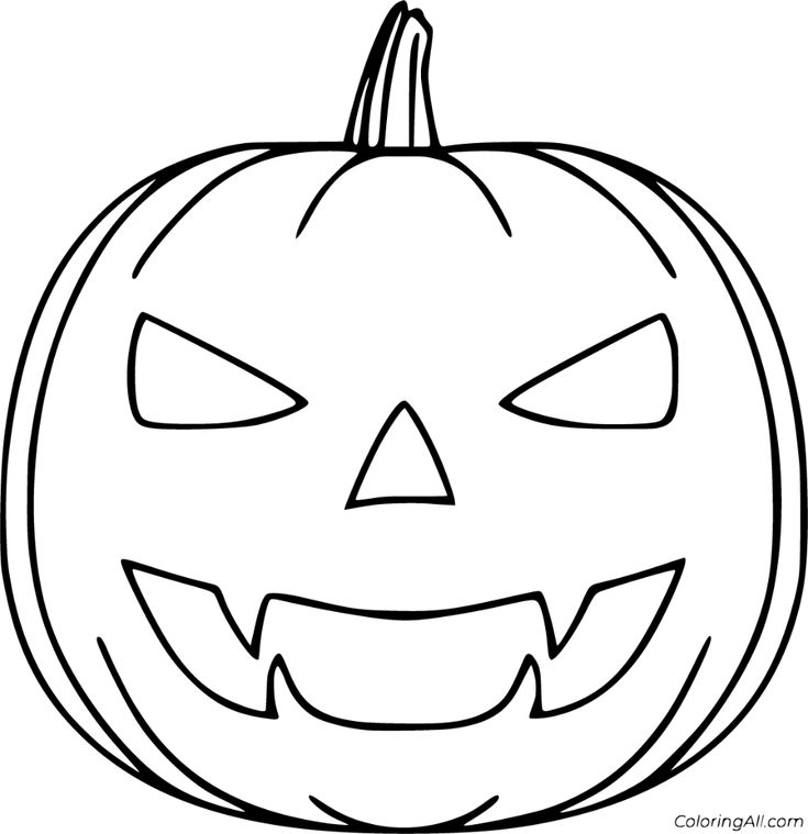 jack o lanterns coloring pages