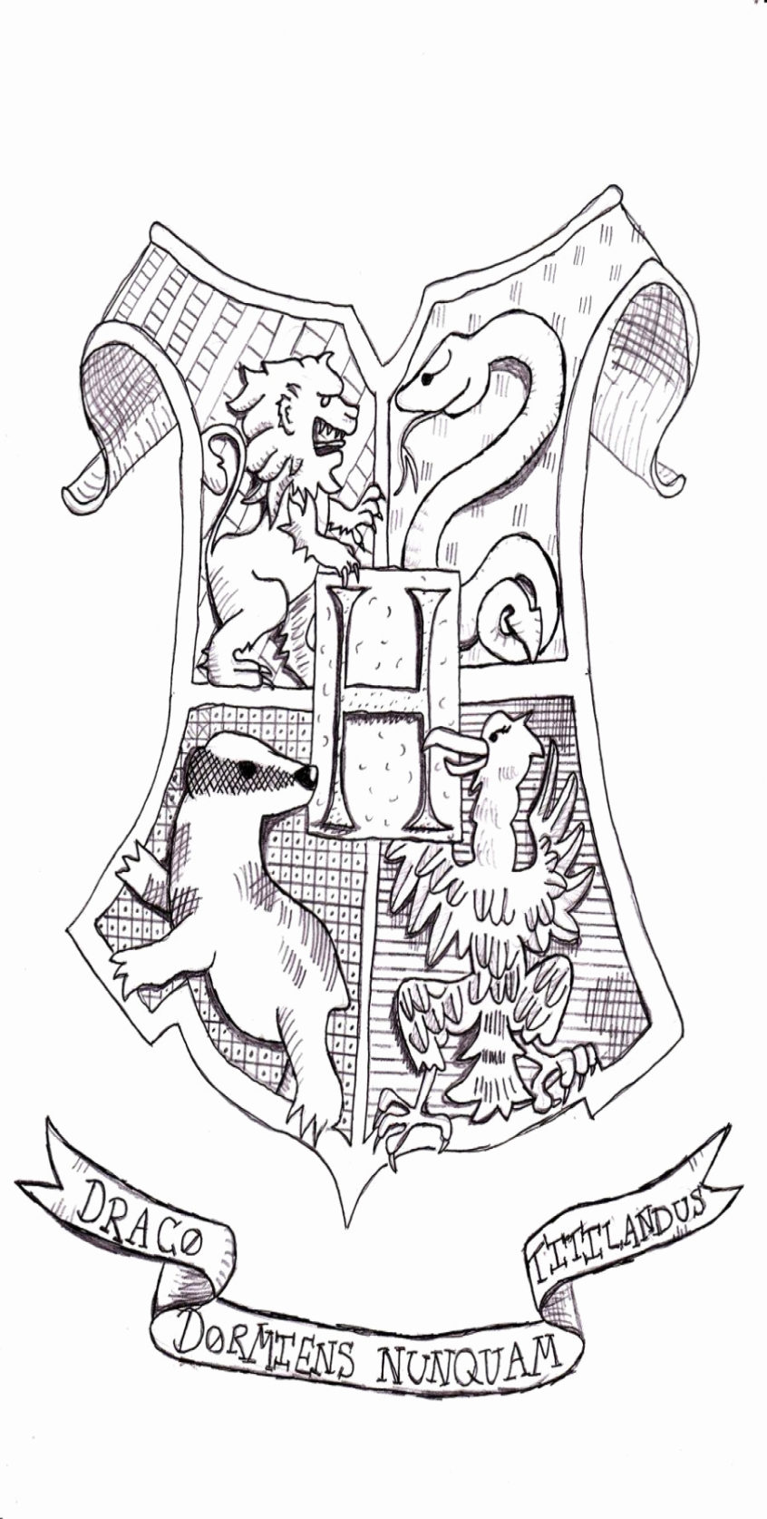 slytherin coloring pages