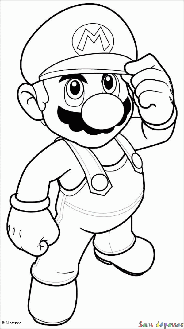 mario coloriage en ligne