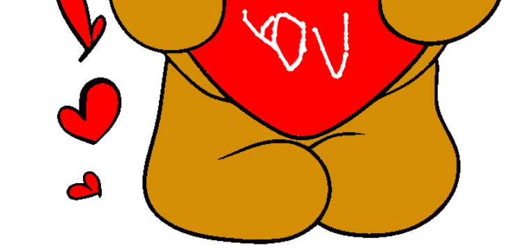 ours a imprime avec coeur ours a imprime avec coeur