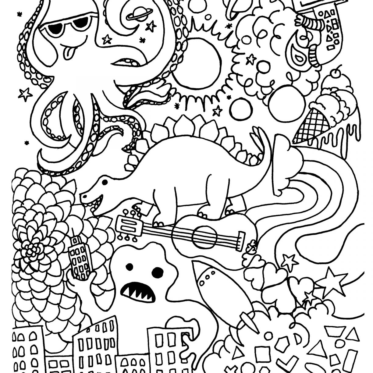 third grade coloring pages