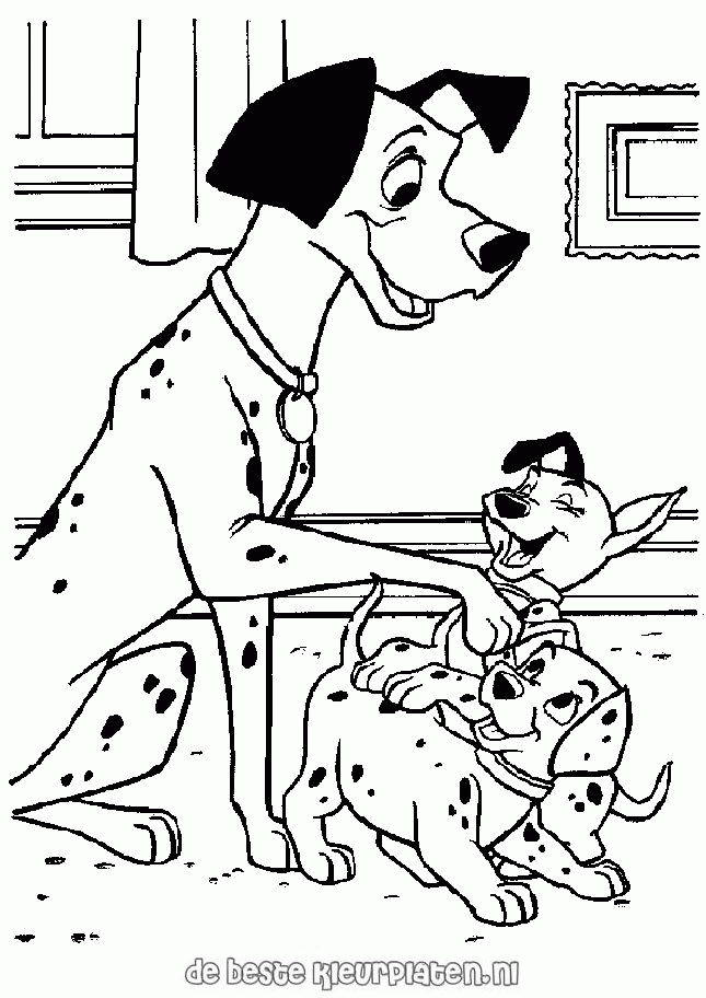 coloring pages 101 dalmatians