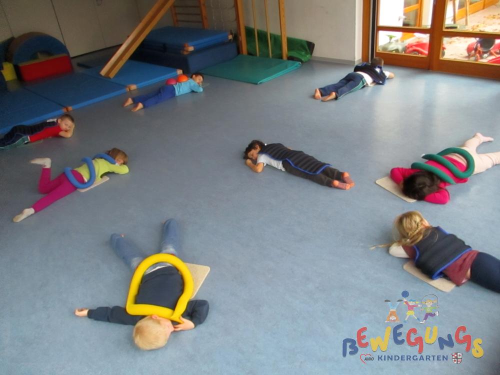 Bewegungsstunde mit Nicole - Kindergarten im Brombachtal/Odenwald