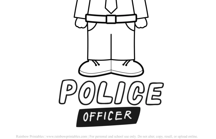 police color pages police color pages