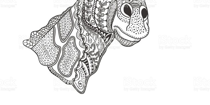 giraffe coloring pages for adults