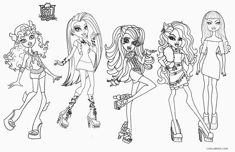 26 coloriage de monster high pictures