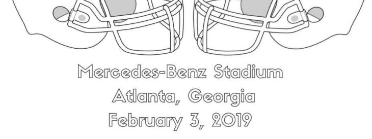 coloring pages super bowl coloring pages super bowl