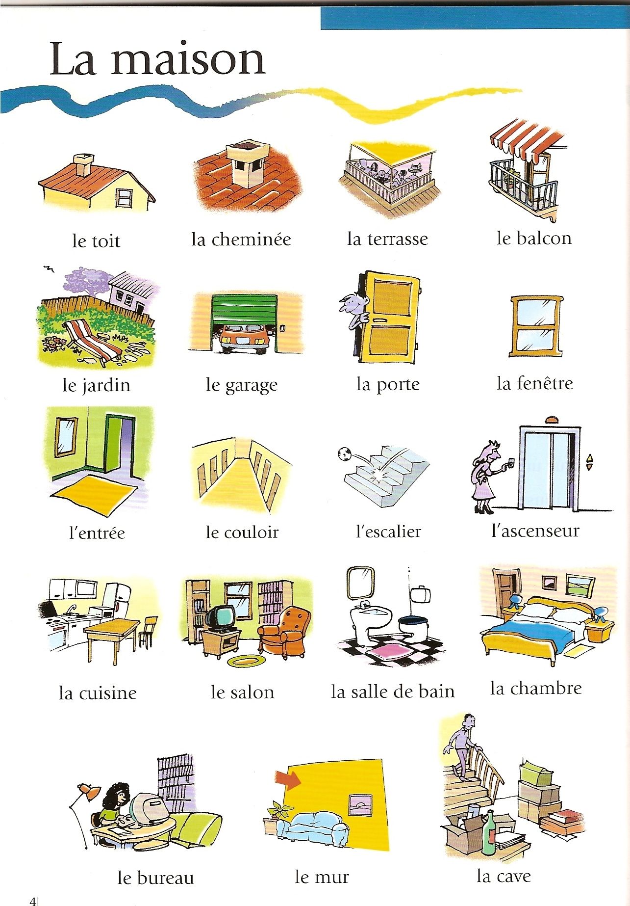 la maison fle mots croisacs