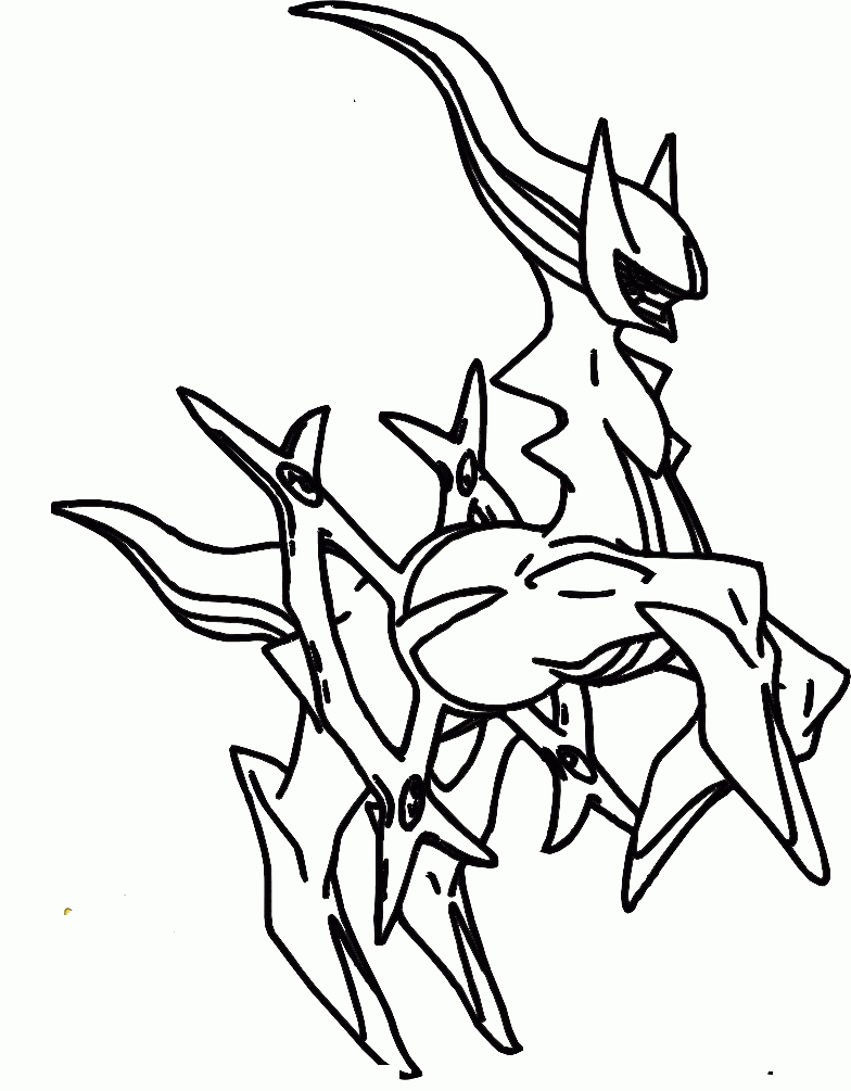 download coloriage a imprimer arceus images