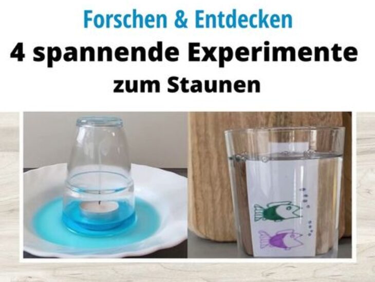 einfache experimente mit kindern einfache experimente mit kindern