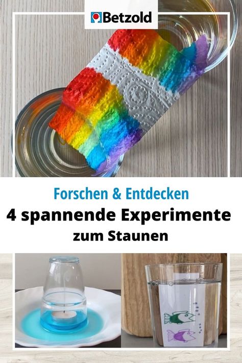 einfache experimente mit kindern