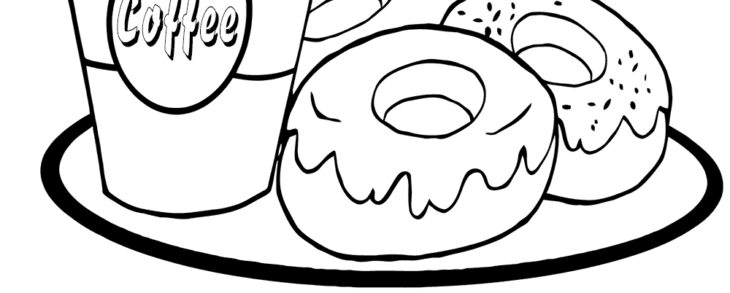 coffee coloring pages