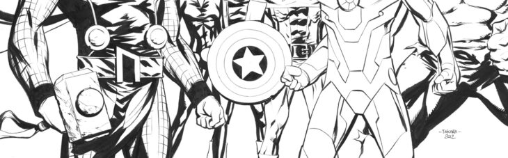 coloriage avengers a imprimer 2
