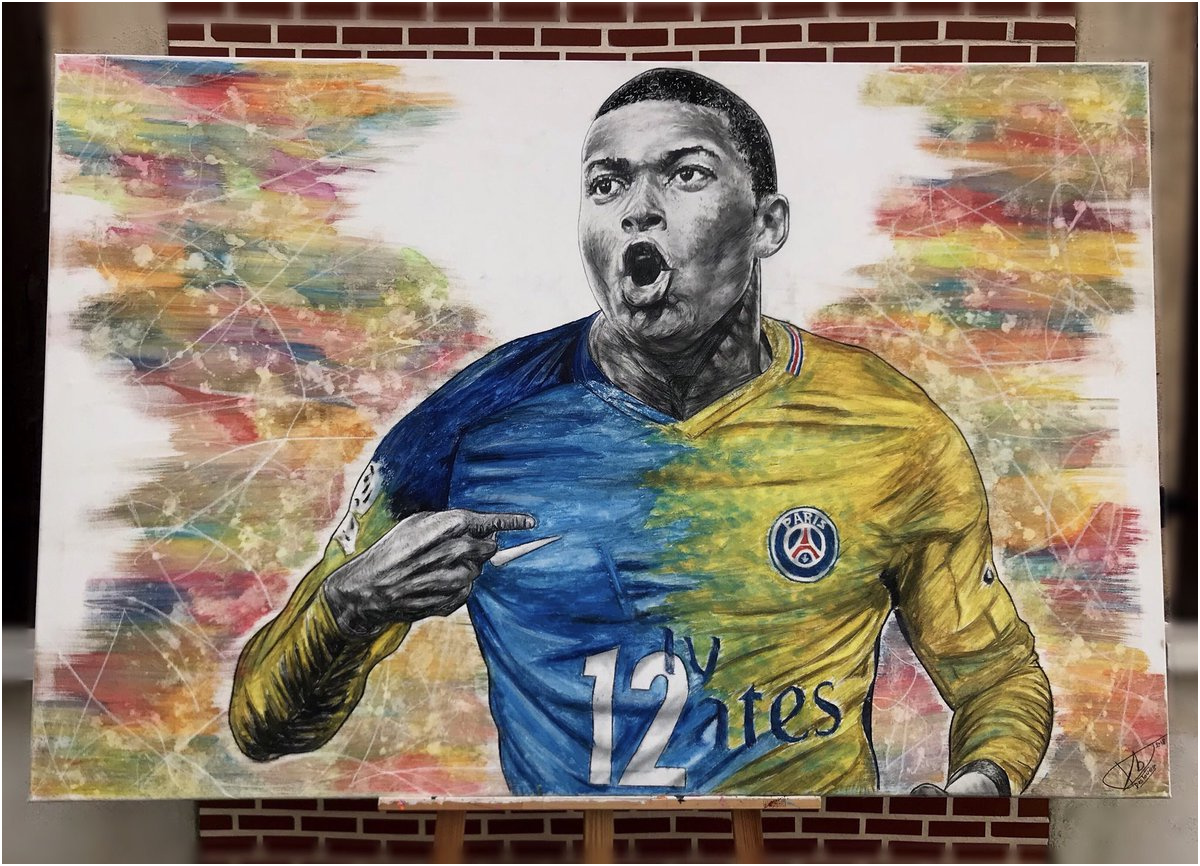 download dessin a imprimer kylian mbappe pics